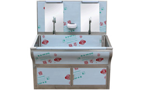 雙人醫用洗手池